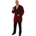 thumbnail image 1 of Playboy Hugh Hefner Smoking Jacket Costume Robe 46-52, 1 of 2