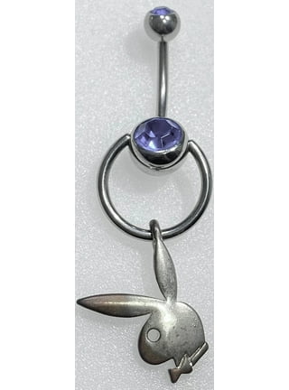 Playboy bunny belly button on sale piercing