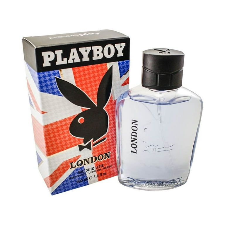 Playboy London Eau De Toilette Spray 3.4 Oz 100 Ml