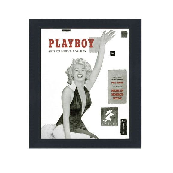 Playboy Magazine Modern Picture Frame - Acrylic, Backing, and Hardware - Showcase Any Magazine
