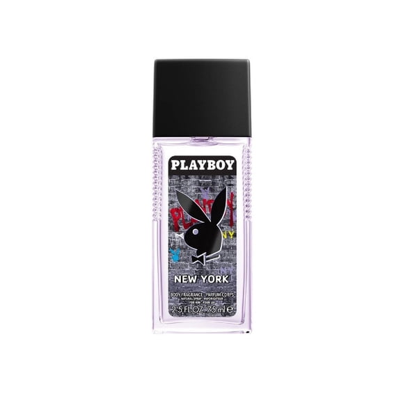 Playboy New York Men's Body Fragrance Natural Spray, 2.5 Fl. Oz.
