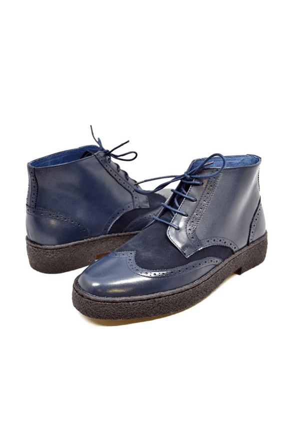 Playboy Original Wingtips Limited Leather & Suede Shoes from The British Collection