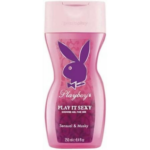 Play it Sexy By Playboy For Women Shower Gel 8.4oz NEW