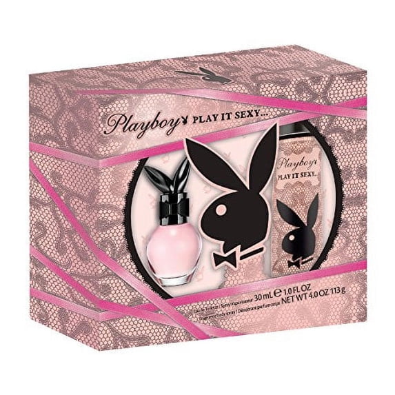 Playboy Play it Sexy Set: Eau de Toilette 1 Oz & Body Spray 4 Oz