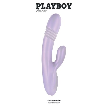 Playboy Pleasure - Bumping Bunny - Rabbit Vibrator - Opal