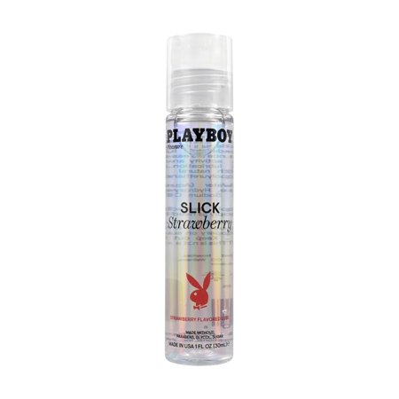 Playboy Pleasure Slick Lubricant - 1 oz Strawberry
