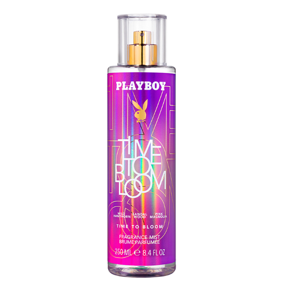 Playboy Time To Bloom Fragrance Mist 8 Oz / 250ml