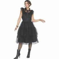 Playboy - Womens Black Polyester Gothic Beauty Dress Costume - One Size