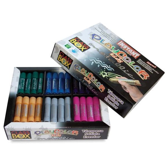Playcolor - Metallic Colors, Set of 72, Standard Size