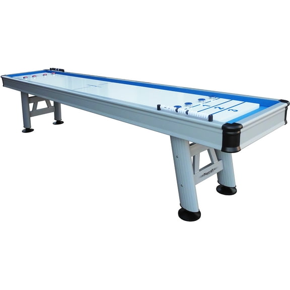 Playcraft Extera 12' Outdoor Shuffleboard Table with 20" Wide Playfield