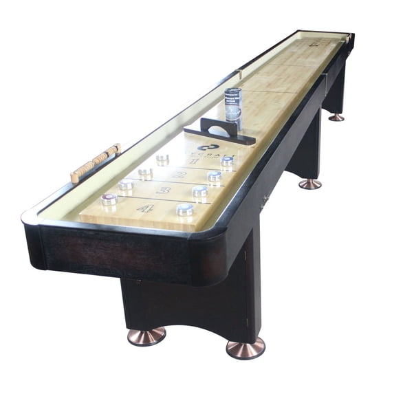 Playcraft Georgetown Espresso 16' 2 Piece Construction Shuffleboard table