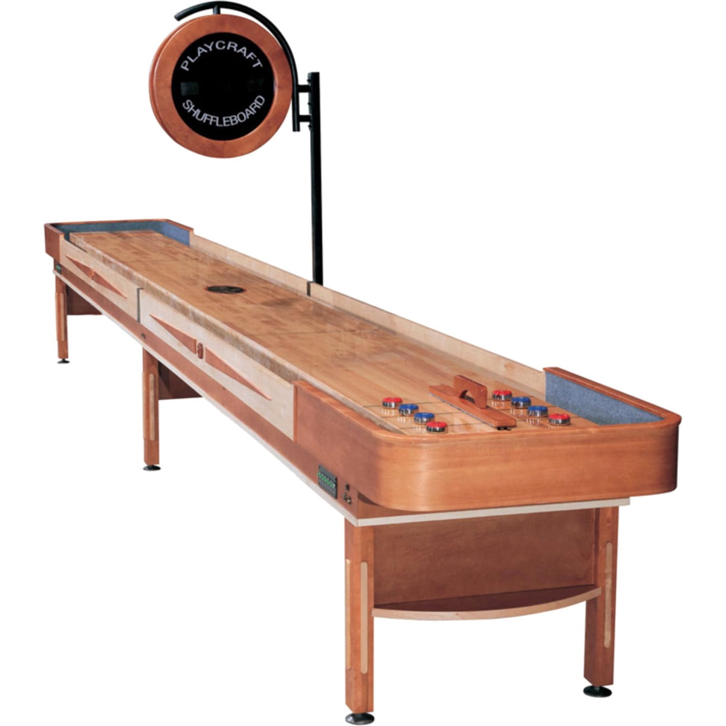 Telluride Honey Finish 16-Foot Shuffleboard Table
