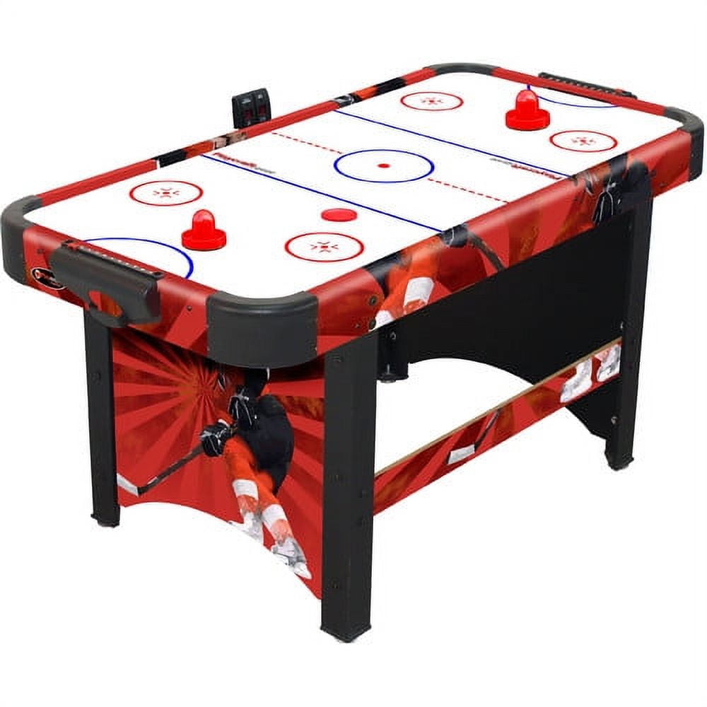 Playcraft Sport Shoot Out Plus Air Hockey Table, Red
