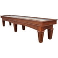 thumbnail image 1 of Playcraft St. Lawrence, 12' Chestnut Pro-Style Shuffleboard Table, 1 of 3