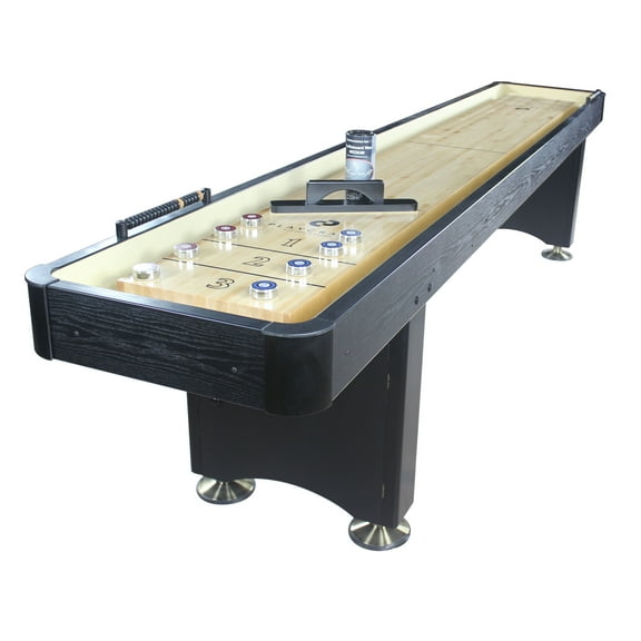 Playcraft Woodbridge 9' Shuffleboard Table, Black