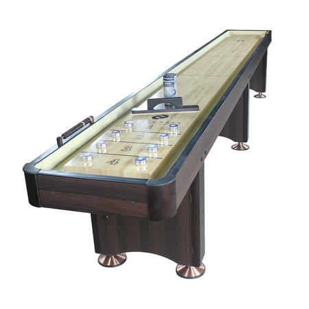 Playcraft Woodbridge Espresso 14 Ft. Shuffleboard Table
