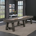 thumbnail image 1 of Playcraft Yukon 12’ Pro-Series Shuffleboard, Weathered Fieldstone, 1 of 13