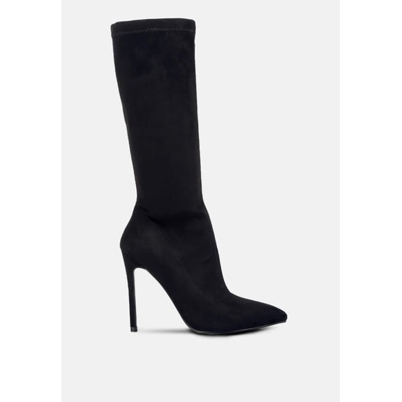 Playdate High Heeled Calf Boots