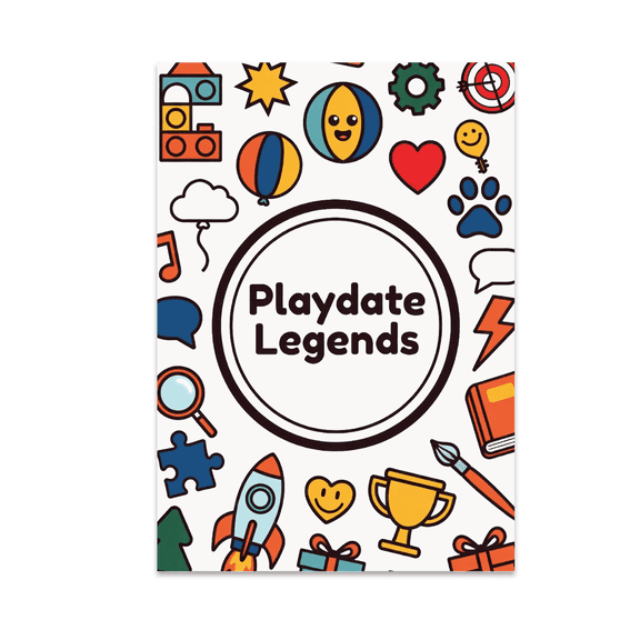 Playdate Legends - Kids Room Decor - 13x19 Poster Print
