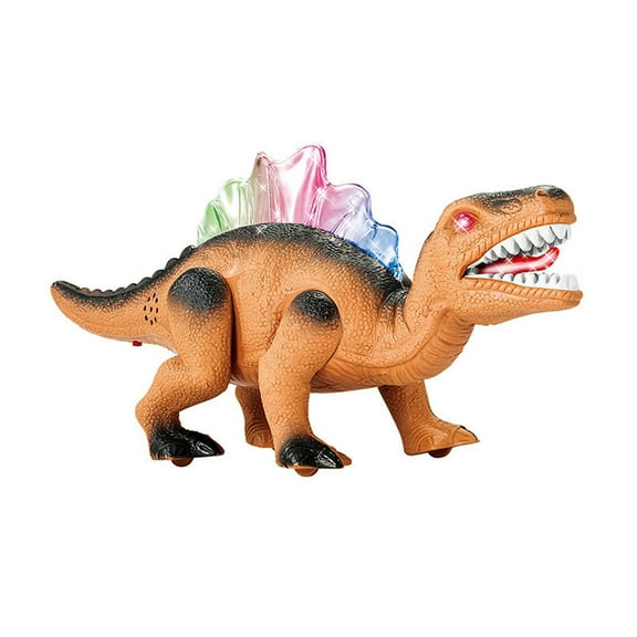 Playdate Toys Kids LED Light Up and Walking Realistic Dinosaur and Roaring Sound - Tons of Fun