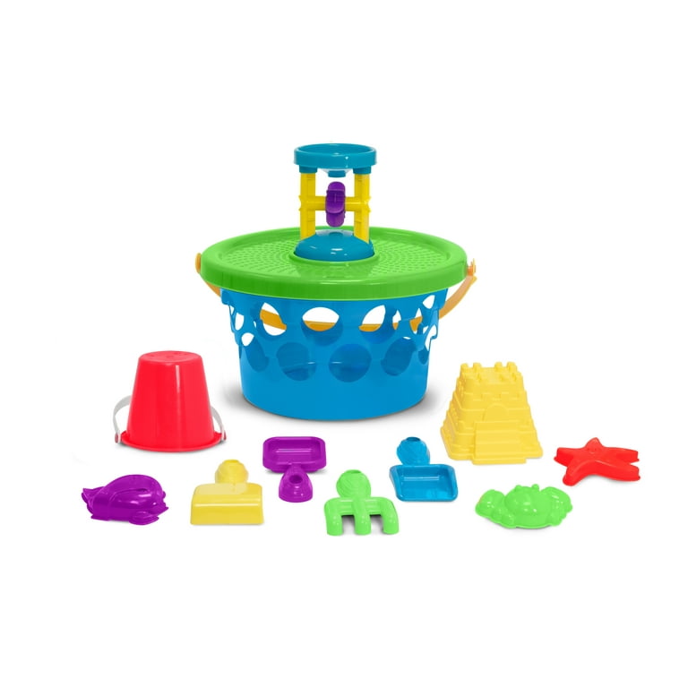 Playday 12 Piece Big Bucket Beach Set Walmart