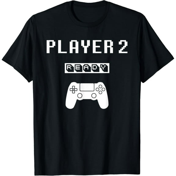 Player 1 Player 2 Ready Player Ps Game 5... Dad Day Brother T-Shirt Unisex S-5XL Hot Trending Shirt, Vintage Birthday Gift