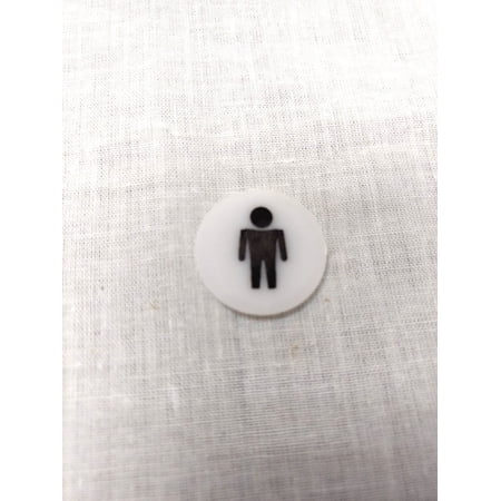 Player 1 disc for use in LED Lit Buttons. Change any lit button to a player 1 button by changing this disc.