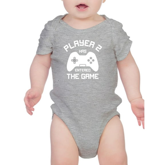 Player 2 Has Entered The Game Bodysuit Infant -GoatDeals Designs, Newborn