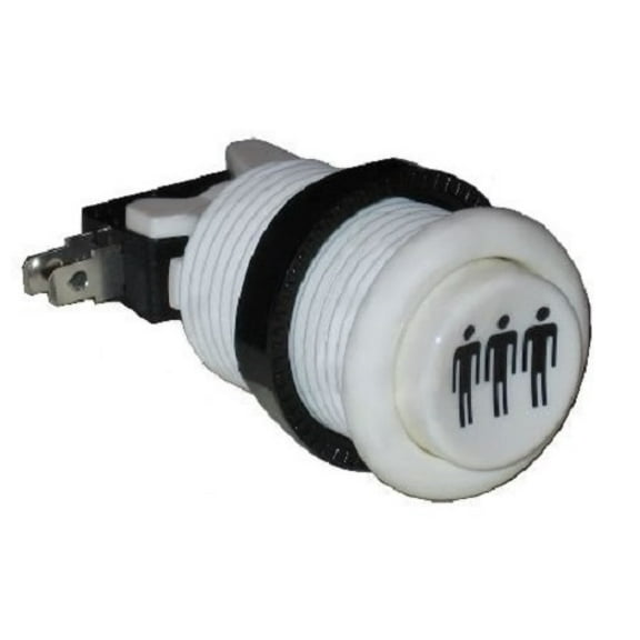 Player 3 START Push button with Horizontal Microswitch for Arcade Games