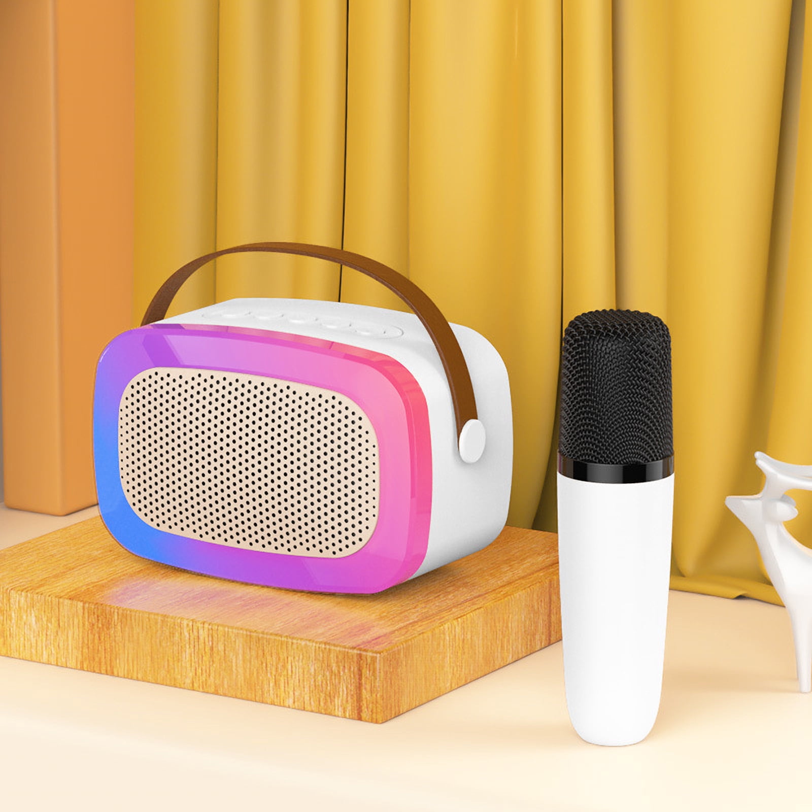 Outdoor Bluetooth Speaker Kit 4x Black Karaoke Stereo Amp Garden