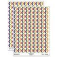thumbnail image 1 of Player One Person Indicator Gaming Icon 200+ Round Stickers - Rainbow - Gloss Finish - 0.50" Size, 1 of 3