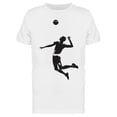 thumbnail image 1 of Player Serving Ball T-Shirt Men -Image by Shutterstock, Male Medium, 1 of 2