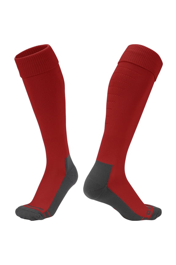 Player Soccer Sock - SCARLET BODY - S