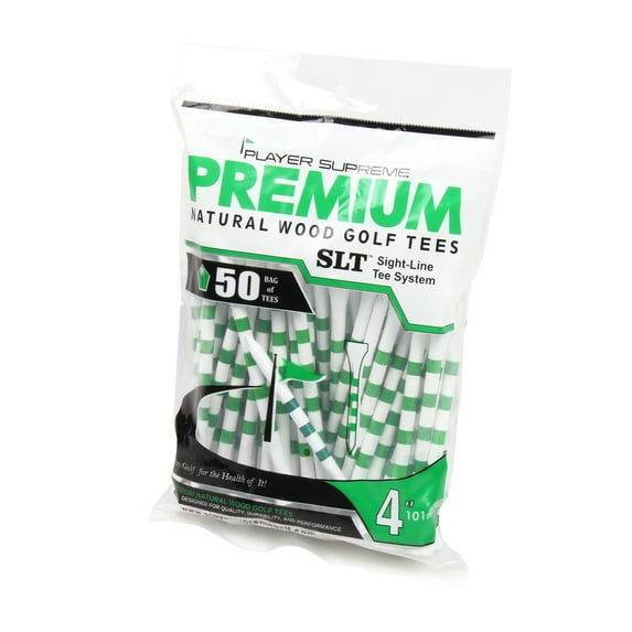 Player Supreme Sight Line Golf Tees - 50 Pack