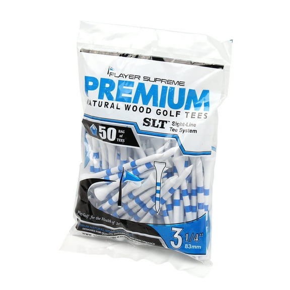 Player Supreme Sight Line Golf Tees - 50 Pack