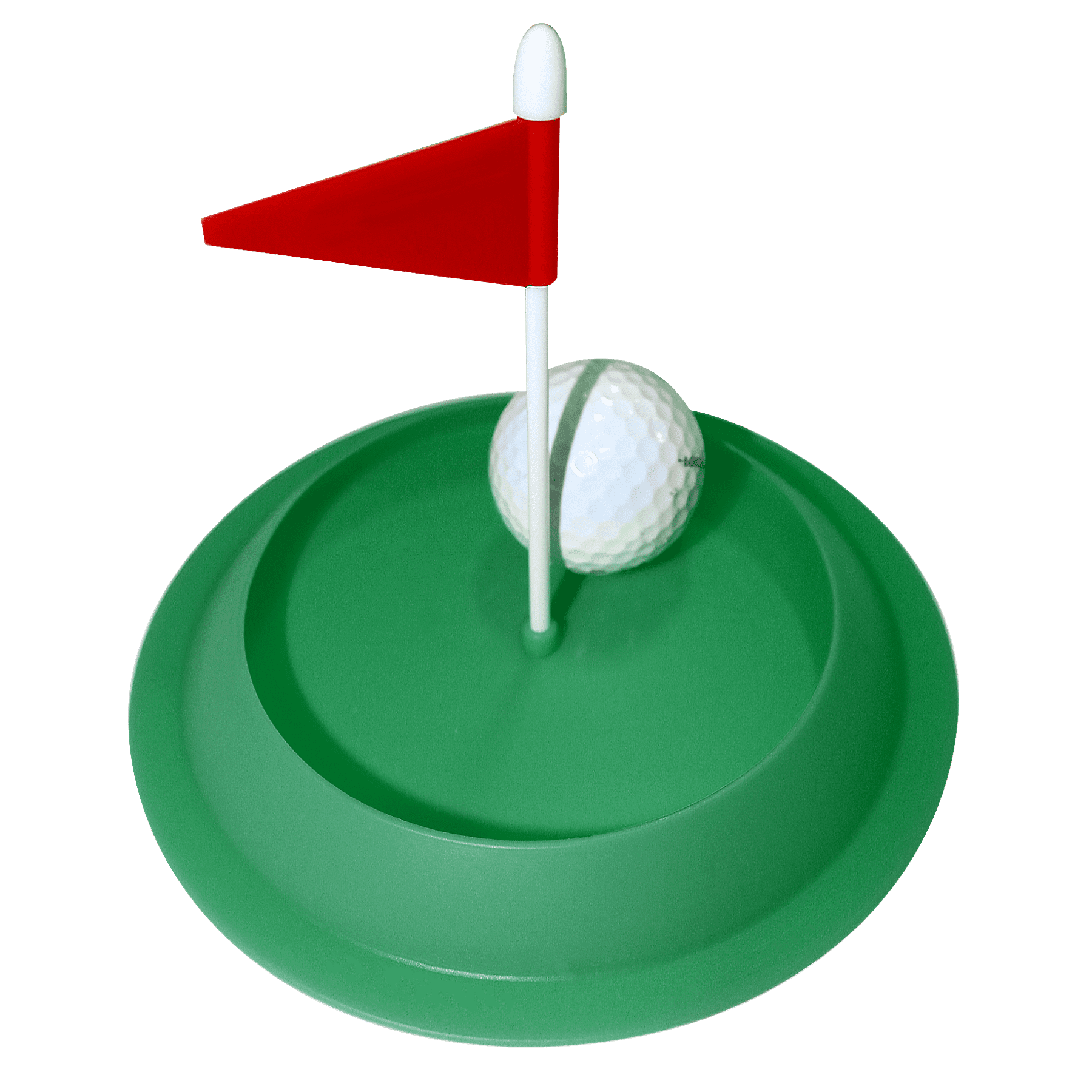 Player's Select Silicone Putting Cup with Flag (Green)