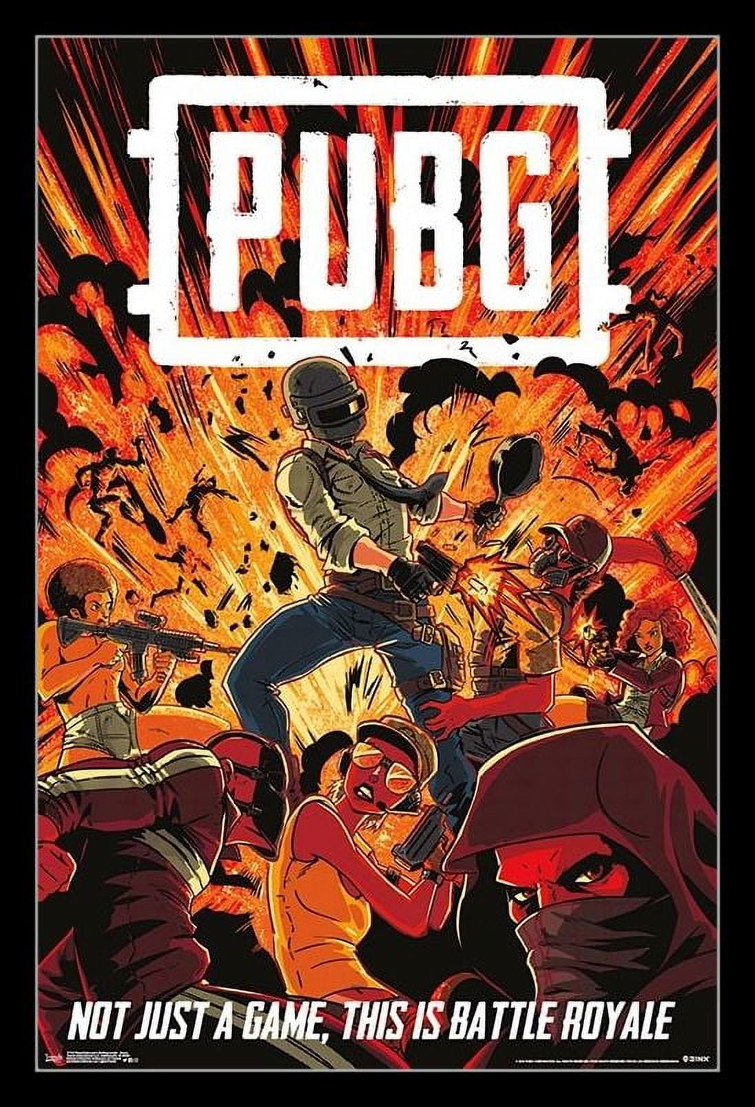 Pubg Game Poster Paper Print Fine Art Print - Gaming posters in