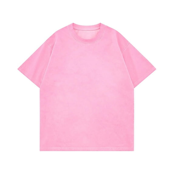 Playeras Blancas Para Hombre White Tees Men's Oversized Cotton T-Shirts Loose Fit Vintage Washed Tee Unisex Short Sleeve Casual Shirts Tops