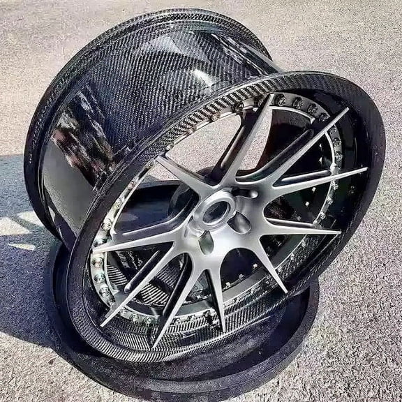 Players Club Carbon Fiber 5 Open Wheels