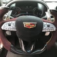 thumbnail image 1 of Players Club Wheels Cadillac Carbon Fiber Steering Wheel, Carbon Fiber, Black and Red Accents, 1 of 1