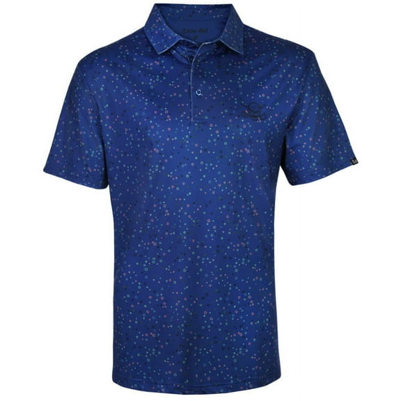 Players Cool-Stretch Men's Golf Shirt (Blue)