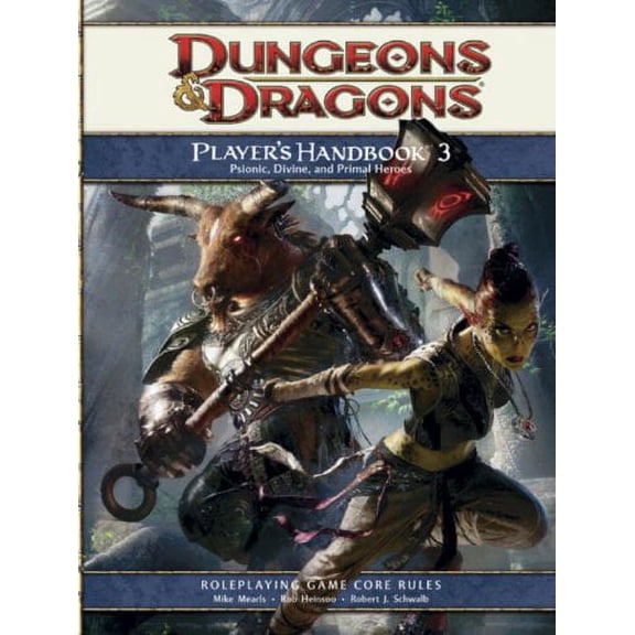 Pre-Owned Player's Handbook 3: A 4th Edition D&d Core Rulebook (Hardcover) by Mike Mearls, Rob Heinsoo, Robert J Schwalb