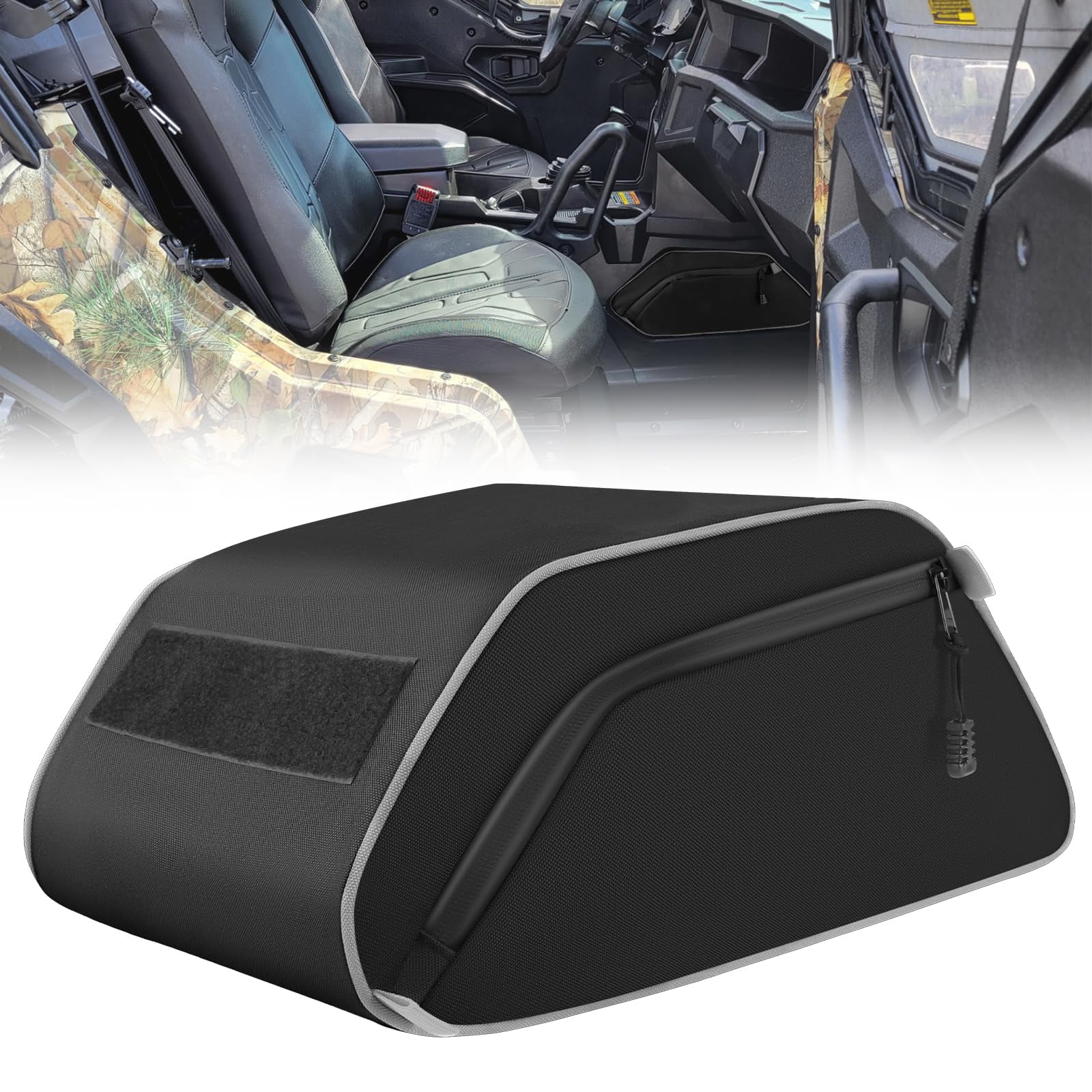 Playexen UTV Center Console AIF4 Storage Bag Compatible with P0laris General 1000, General