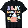 thumbnail image 1 of Playful Barista Cartoon T-Shirt for NICU Nurses and Moms - Perfect Gift Idea, 1 of 5