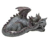 Pacific Giftware Blue Dragon Figurine, 7.48-inch Length, Resin, Table Decoration
