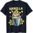 thumbnail image 1 of Playful Blue T-Shirt with Colorful Vanilla Ice Cream Graphic, 1 of 5