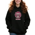 thumbnail image 1 of Playful Breast Cancer Awareness Hoodie for Men and Women, Unisex Pullover Hooded Sweatshirt, Comfortable Cotton Poly Blend, Support and Awareness Casual Outfit, 1 of 5