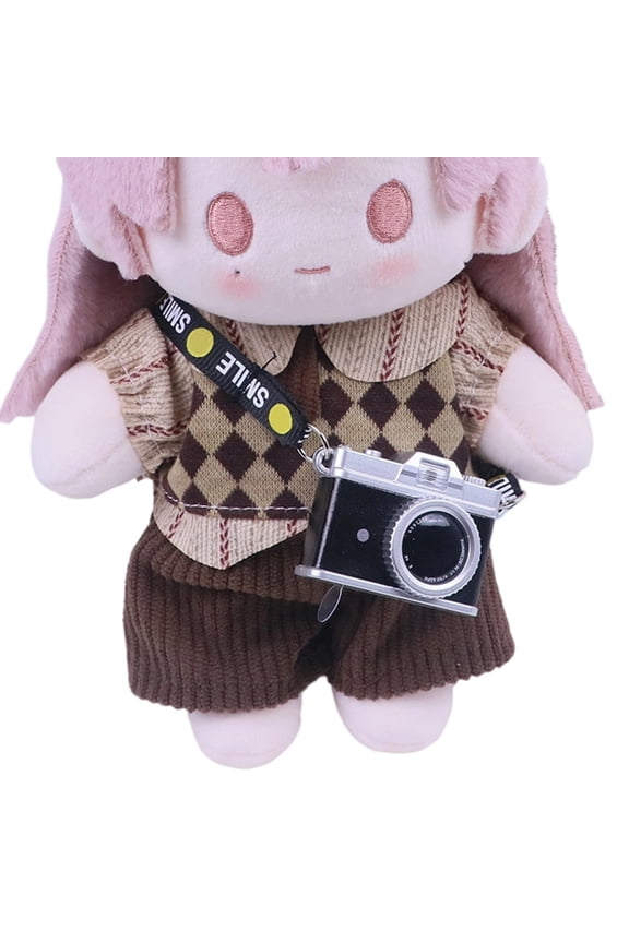 Playful Camera Keychain LED Light Sound Effects Sturdy Plastic Fashion Gift For Everyone