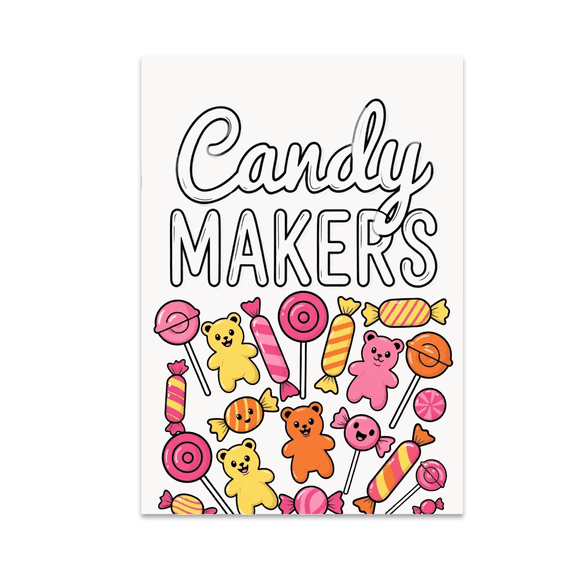 Playful Candy Wall Art - Candy Lovers - 13x19 Poster Print