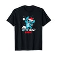 thumbnail image 1 of Playful Cartoon Character Snowball Fight T-Shirt for Fun Winter Wear, 1 of 5